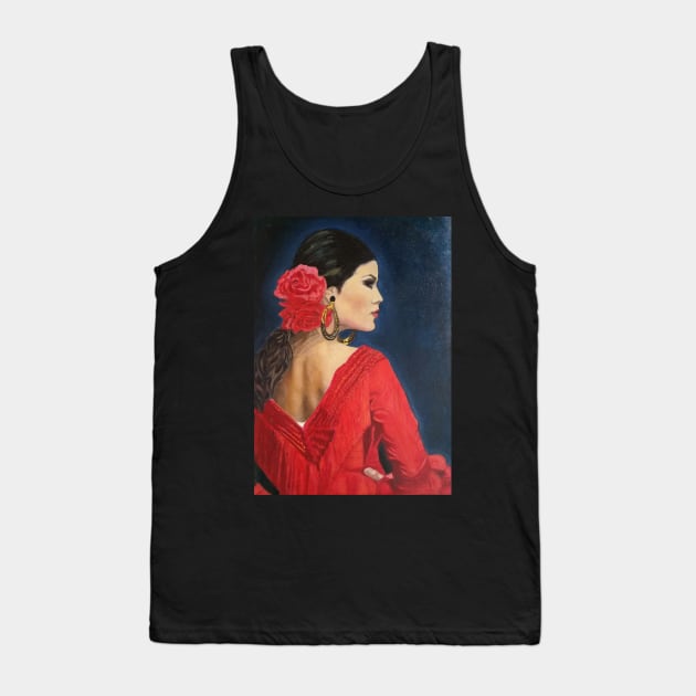 flamenco Tank Top by Tresmonet